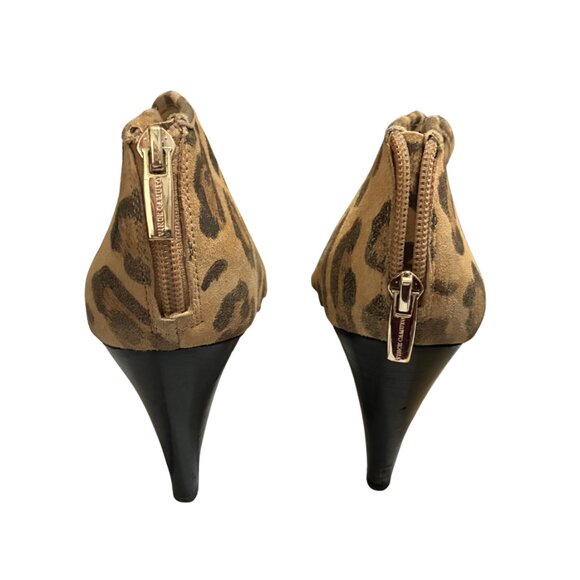 Vince Camuto Animal Print Ankle Booties - Picture 6 of 9